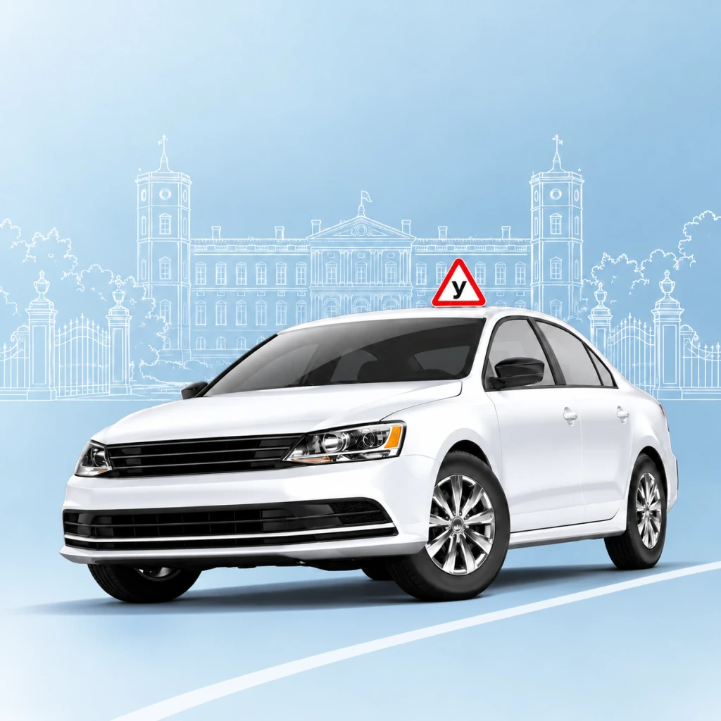 Учебный автомобиль автошколы Коммунар